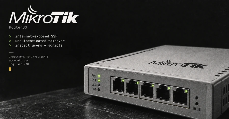 Peringatan Keamanan Kritis: Peretas Ambil Alih Router MikroTik via SSH Tanpa Otentikasi