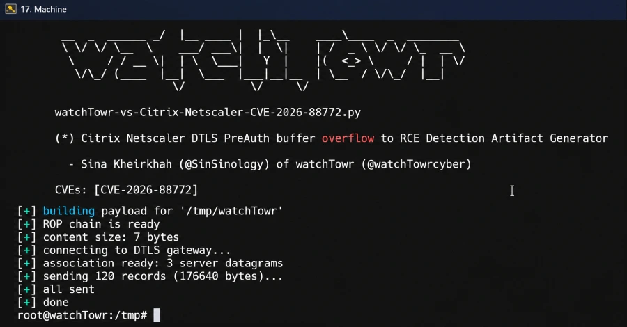 Update Teknologi: Citrix NetScaler CVE-2026-88772 Exploit Details Show Pre-Auth Path to Shellcode Execution