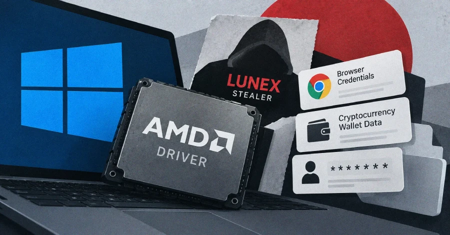 Ancaman Malware Lunex Stealer: Menyalahgunakan Driver AMD untuk Melumpuhkan Keamanan dan Mencuri Kredensial